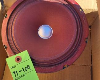 Stromberg Carlson "red" speaker