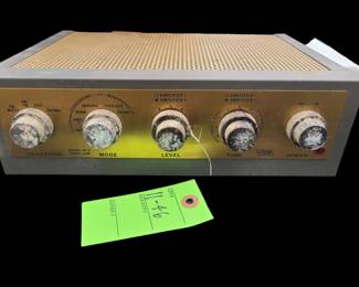 EICO AF-4 stereo single ended 6BQ5 amp