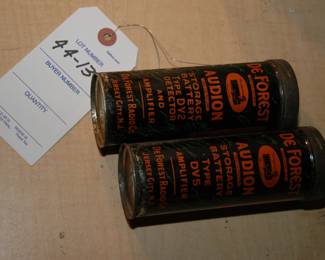 De Forest tubes, NOS 