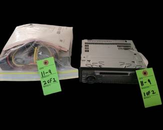 SONY MiniDisk car stereo 