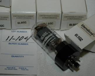 7 new "international" 6L6 GC tubes, (Russian/Soviet)