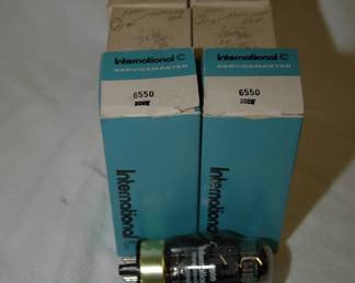 6 NEW 6550 tubes, (made in CHINA) 