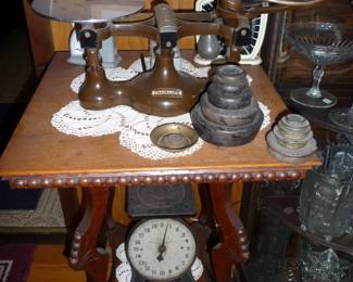 large selection of scales