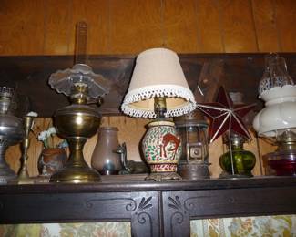 oil lamps