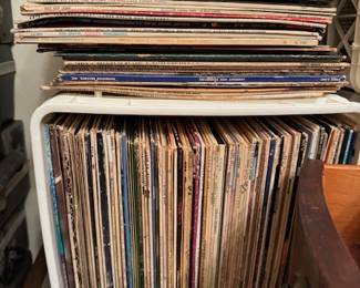 vinyl records