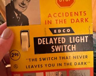 delayed light switches - boxes of them