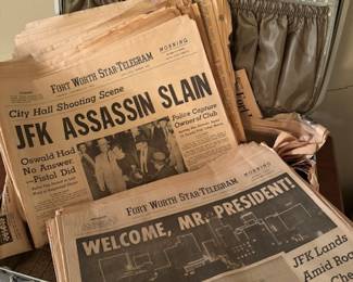 Historical Newspapers JFK and more