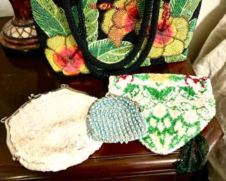 Beaded purses
