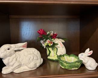 Ceramic bunnies