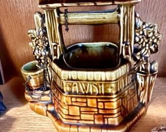McCoy vintage wishing well