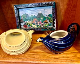 Vintage tea pots