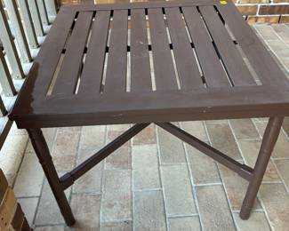 Patio side table