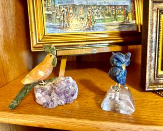 Gemstone birds