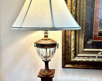 Impressive pair of lamps