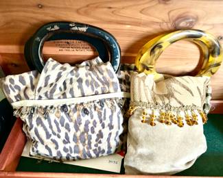 Animal print purses