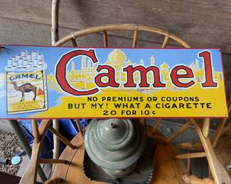 Vintage advertising sign