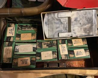 WW2 photo slides and viewer 