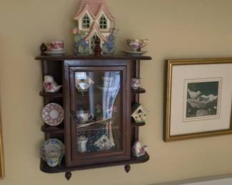 Wall Hanging Curio Cabinet