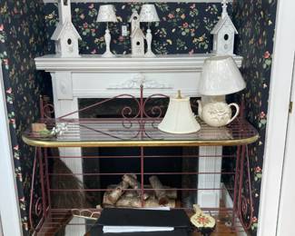 Wrought Iron Bakers Rack