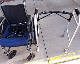 Wheelchair and walkers