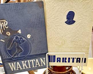 Central 1945 and 1946 "Wakitan" yearbooks