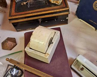 rustic and vintage office items