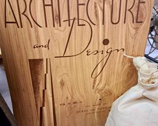 "Architecture and Design The Work of Eckel and Aldrich Architects"