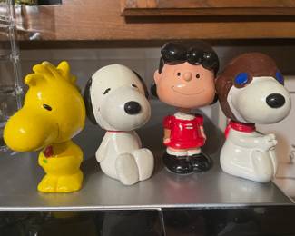 Bobble Head Peanuts Character Dolls! Charlie Brown too!! 