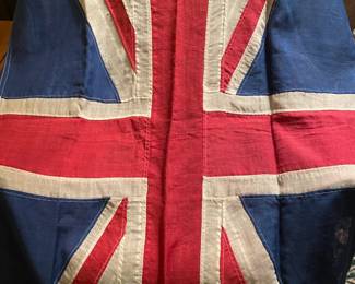 Approx. Not New! 4' x 6' British Union Jack Flag--WWII Vintage?