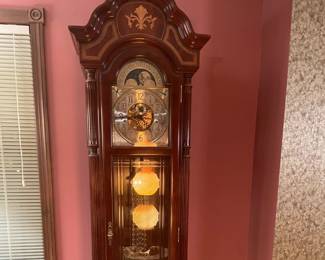 Large Beautiful Grandfather Clock