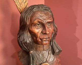 J.H. Thompson "Black Eagle"? Sculpture--Amazing Skill, Detail, Colorization = Museum Ready?  Vintage 1980-ish