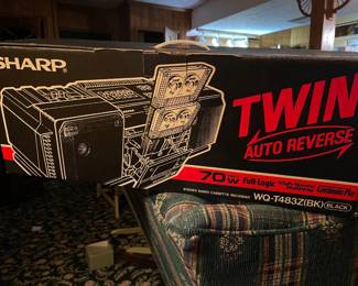 SHARP Boom-Box New In Unopened Box!