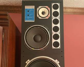 Kenwood Stereo Speakers--Sans Covers