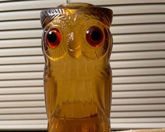 Mosser Owl Fairy Lamp--Rare!