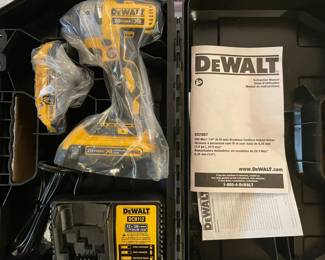 DeWalt Power Drill--New In Case!