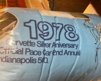 RARE 1978 Corvette Silver Anniversary Official Pace Car? Sleeping Bag--Never Opened! & We Have Two!!