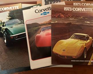 Vintage Car & Gun Magazines, Pamphlets, Stickers, etc.,