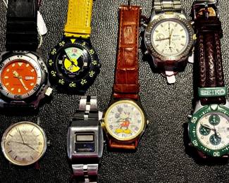 Large Selection of Collectible Watches