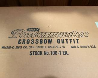 "Powermaster" Crossbow Outfit--New In Box!