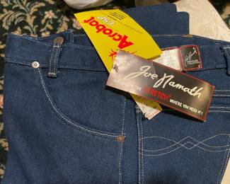 Vintage "Joe Namath" Jeans--New Old Stock w/Original Labels & Tags!!