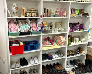 Car models, vintage trucks, dolls, boots 