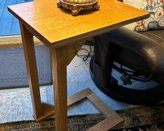 Oak side table