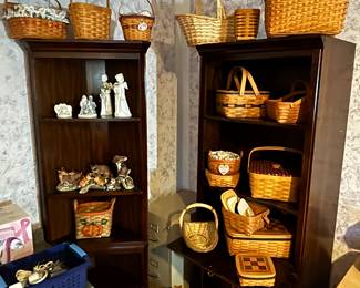 Longaberger baskets (at lest 50 in the home)