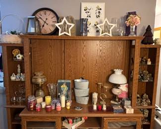 Entertainment center for flat screen tvs $55