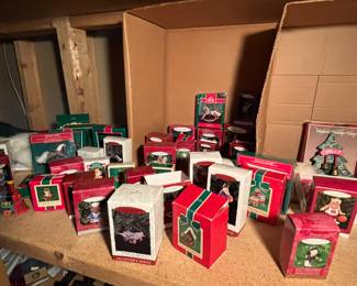 Hallmark ornaments 