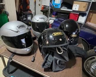 Motorcycle helmets 