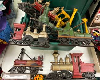 1960’s train wall hangings 