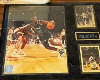 Shaquille O'Neal basketball cards 