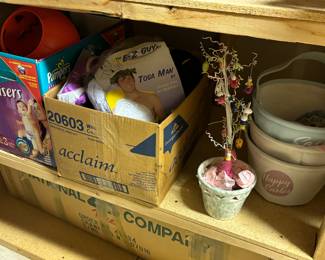 Easter and Halloween decor 