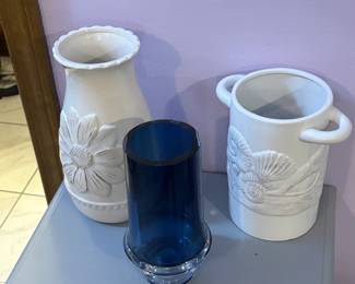 Signed hand blown glass